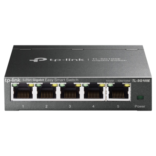 tp-link 5port Gigabit 簡單管理型交換器, TL-SG105E, 1個