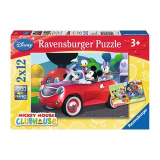 Ravensburger 德國維寶 拼圖 米奇妙妙車隊 3歲+, 24片, 1盒