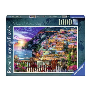 Ravensburger 德國維寶 拼圖 義大利波西塔諾 Set 1000片 - 晚餐, RV15263, 1盒