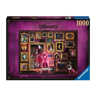 Ravensburger 德國維寶 拼圖 迪士尼 反派系列 虎克船長, 1000片, 1盒