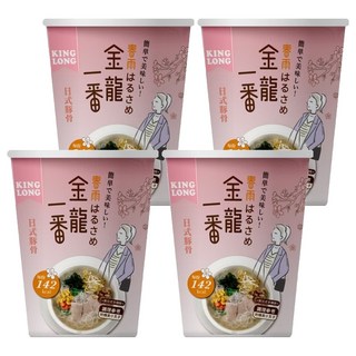 金龍一番 冬粉 日式豚骨, 4入
