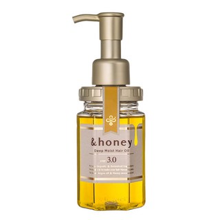 &honey 蜂蜜亮澤修護髮油 3.0, 深層滋養保濕, 改善乾燥髮絲, 100ml, 1件