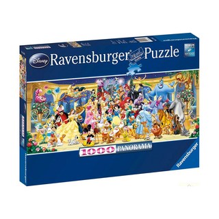 Ravensburger 德國維寶 全景拼圖 迪士尼經典大集合 1000片, 1盒