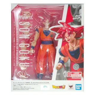BANDAI S.H.Figuarts 超級賽亞人之神 孫悟空 可動人偶, 1盒