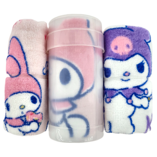 MARUSHIN 丸真 美樂蒂 毛巾套裝 3入 棉質 30x30cm, 755138, 1組