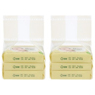 Simba 小獅王辛巴 EDI超純水嬰兒柔濕巾組合包, 20張, 6包