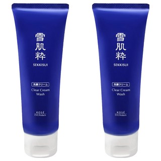 KOSE 高絲 SEKKISUI 雪肌粹 潔淨洗面乳, 深層清潔毛孔, 溫和不乾澀, 日本7-11專賣, 120g, 2條