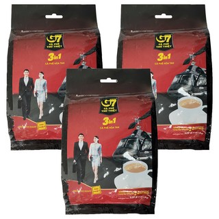 G7 三合一咖啡，香醇濃郁，方便攜帶，隨時沖泡, 16g, 20包, 3袋