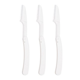 GUBB 摺疊修眉刀, 白色, 3個