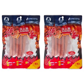 燒鳥一番 犬用零食 香烤豬肉香腸 HF50, 200g, 2袋