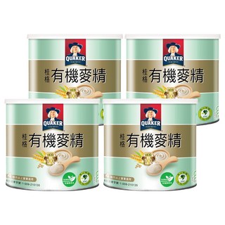 QUAKER 桂格 有機麥精 4個月以上適用, 300g, 4罐