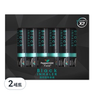 Peppermint Field 泰國黑牌鼻通吸入器禮盒組 6入, 2套