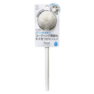 YOKOZUNA CREATiON Float 球型磁吸馬桶替換刷頭, 白色, 1個