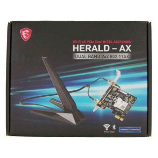 msi 微星 網卡 Wifi card AX210, B905C, 1組