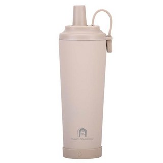 7822 Shop 生活選物 旅伴磁吸珍奶杯, 奶茶色, 830ml, 1個