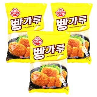 OTTOGI 不倒翁 麵包粉, 500g, 3包