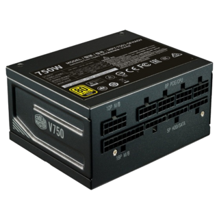 COOLER MASTER 酷碼 V750 SFX Gold 750W 全模組 電源供應器 80 PLUS金牌認證, 1個