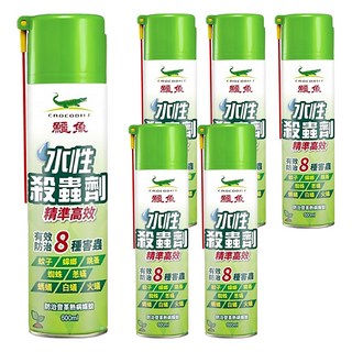 鱷魚 水性蟑螂螞蟻藥, 600ml, 6瓶