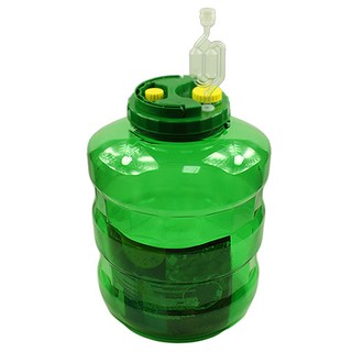 快樂農夫 會呼吸的發酵桶 S型空氣鎖 + 水果酒瓶 30L 套組, 1套