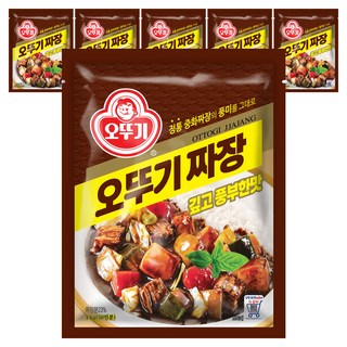 오뚜기 짜장 깊고 풍부한맛 과립형, 1kg, 6개