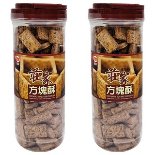 莊家 黑糖方塊酥, 430g, 2罐