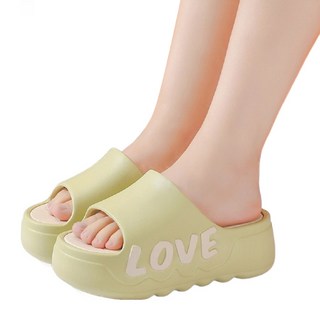 love厚底拖鞋 2589, 綠色, 40~41