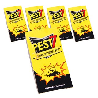 페스트세븐 바퀴벌레 끈끈이 4p, 5개