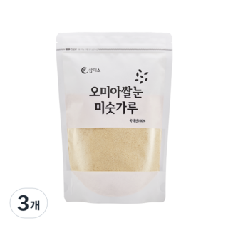 Chammiso Omia 米胚芽穀物粉, 500g, 3個