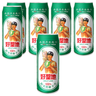好聖地 100%純天然椰子水, 520ml, 6罐
