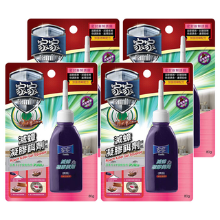 家家 滅蟑凝膠餌劑 擠壓瓶裝 密封新鮮誘餌 快速誘食, 80g, 4個