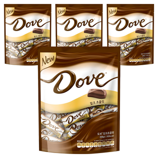 도브초콜릿 밀크, 228g, 4개