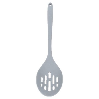 SiliPot 廚具鉑金矽膠漏勺, 冷灰色, 1支