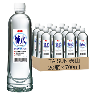 TAISUN 泰山 純水, 700ml, 20瓶