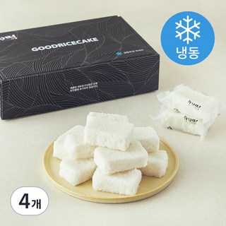 착한떡 우유백설기 (냉동), 45g, 20개입, 4개
