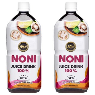 리타 노니원액 주스, 1L, 2개