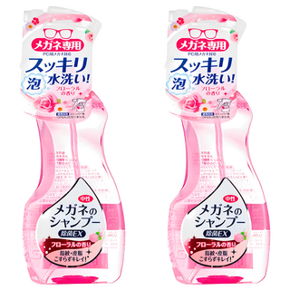 SOFT99 EX 除菌型眼鏡清潔噴霧, 優雅花香, 2瓶