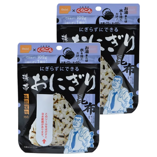 Onisi 尾西 沖泡即食昆布飯糰, 42g, 2個