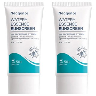 Neogence 霓淨思 海洋友善水感全效防曬乳 SPF50+ 超水感輕透質地 清爽不黏膩 保護肌膚同時守護海洋, 50ml, 2條