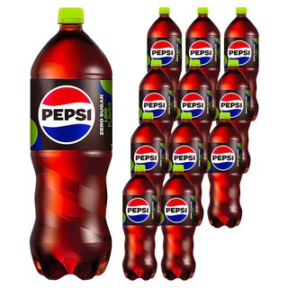 펩시 제로슈거 라임향, 1.5L, 12개