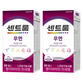 센트룸 우먼 멀티비타민 미네랄, 50정, 2개
