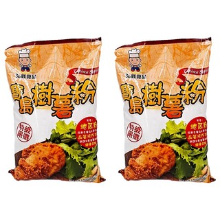 耆盛樹薯粉1kg(包) - 特級嚴選地瓜粉 適用於油炸、勾芡、烘焙等各式料理, 1kg, 2入