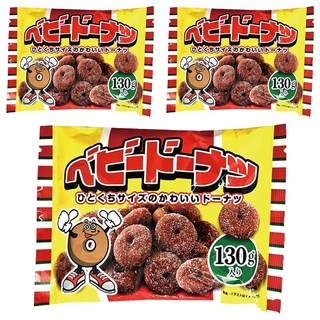 大阪屋 寶貝迷你甜甜圈, 130g, 3個