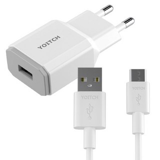 요이치 제우스 퀄컴 3.0 지원 USB 고속 충전기 + C타입 고속 충전 케이블 150cm, 혼합색상, 1세트
