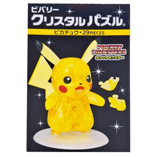 BEVERLY 透明立體拼圖 POCKET MONSTERS 皮卡丘 29片, 1個