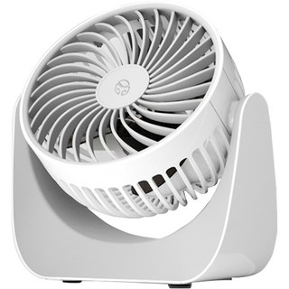 디지지 유무선 휴대 탁상용 미니 선풍기, D21-0020, 펄화이트