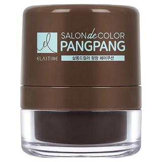 엘라스틴 살롱드컬러 팡팡 헤어쿠션, 짙은갈색, 1개