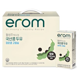 erom 高鈣黑豆奶, 190ml, 20入