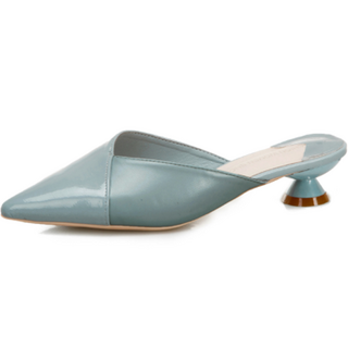 TCR 女款 Kelly 51號半拖穆勒鞋, 240, 藍色