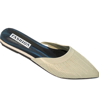 TCR 女款凱莉50號針織穆勒鞋, 230, 象牙白