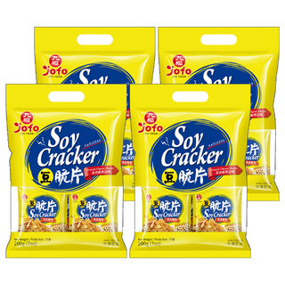 九福 豆脆片 手提袋 法式起司口味, 200g, 4袋